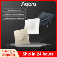 Aqara H1 Smart Dimmer Wireless Rotary Switch For Smart Home Bulb Light Curtain Work With APP Homekit Zigbee 3.0 Remote Control