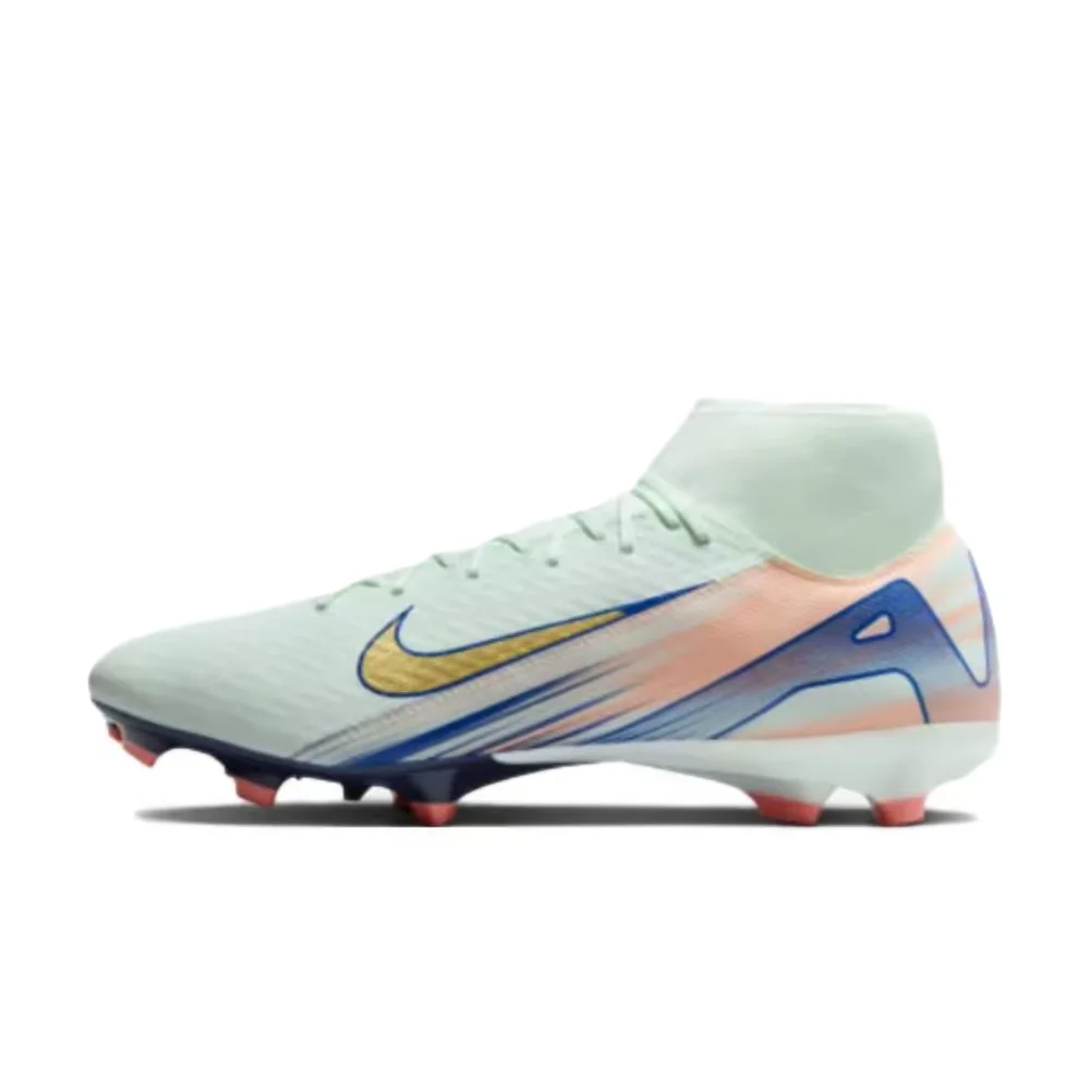 Nike Mercurial Superfly 10 Men's High-Fashion, Versatile, Comfortable Soccer Cleats in Beige and Orange FZ1380-300