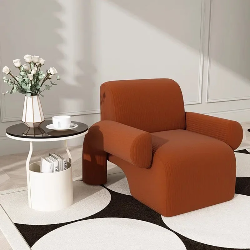

Dormitorio Armchair Living Room Sofas Floor Single Simple Reception Sofa Relax Velvet Couchs for Living Room Home Furniture