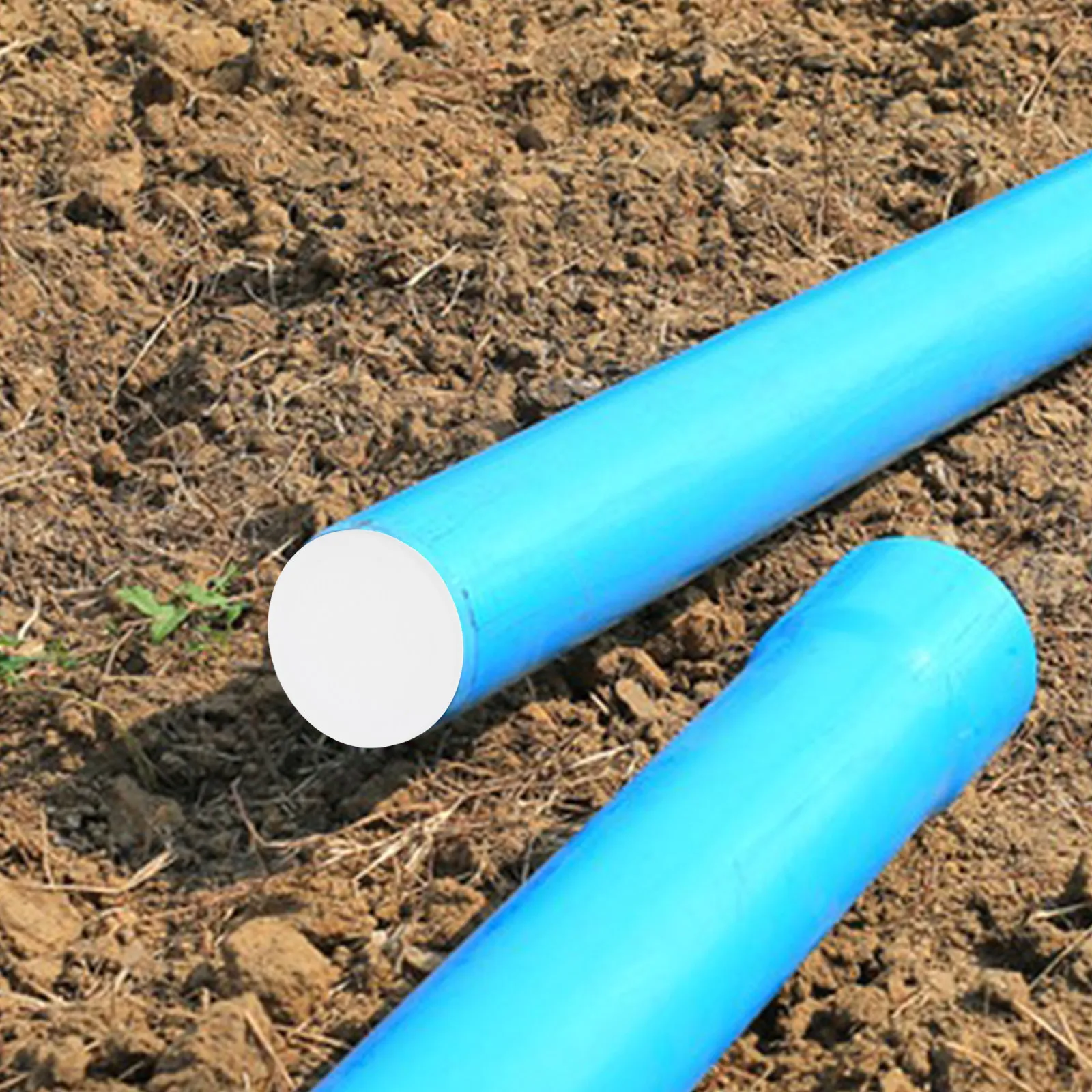PVC Pipe End Cap Heavy Duty Protective Stopper for Residential Industrial Commercial Use Round Pipe Cap Replacement