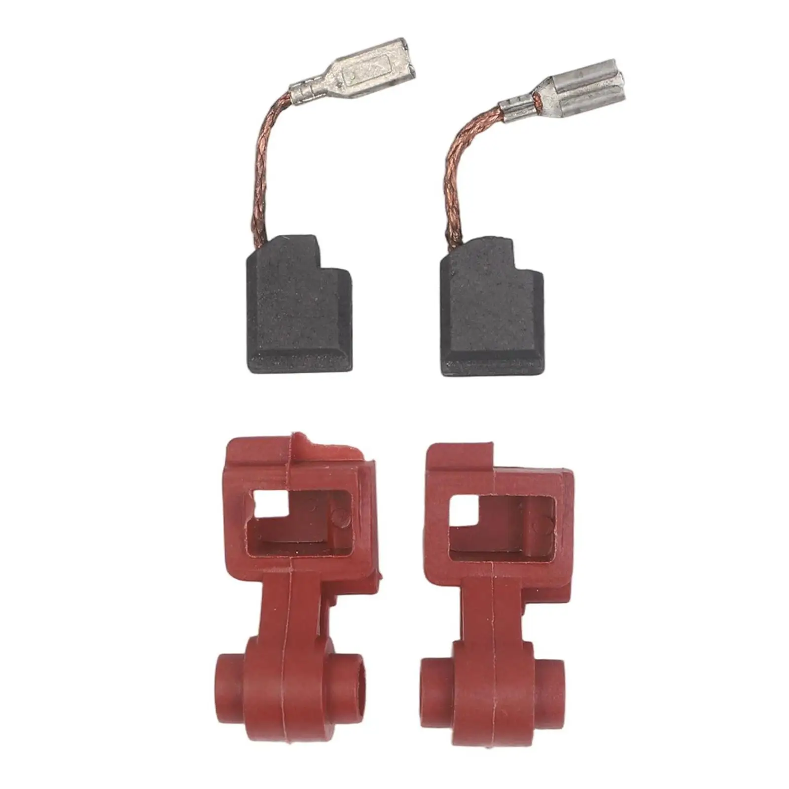 

Комплект щеток для двигателя шлифовальной машины 65091601 64874300 с угольными щетками и щеточными держателями, совместимые запасные части для D28402 D28111 D28110