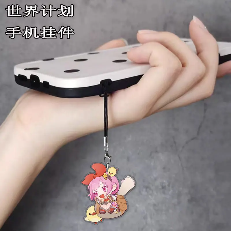Anime Project Sekai TENMA TSUKASA Phone Rope Chain Cosplay Backpack Ornament Pendant Birthday Gifts Boys Girls