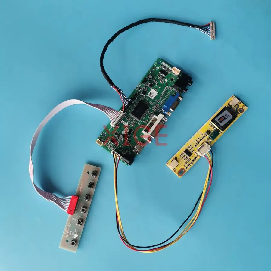 

For G150XG01 M150XN06 TMS150XG1 M150XN07 LCD Matrix Controller Drive Board Kit 2-CCFL 1024x768 1024*768 LVDS 20-Pin VGA+DVI+HDMI