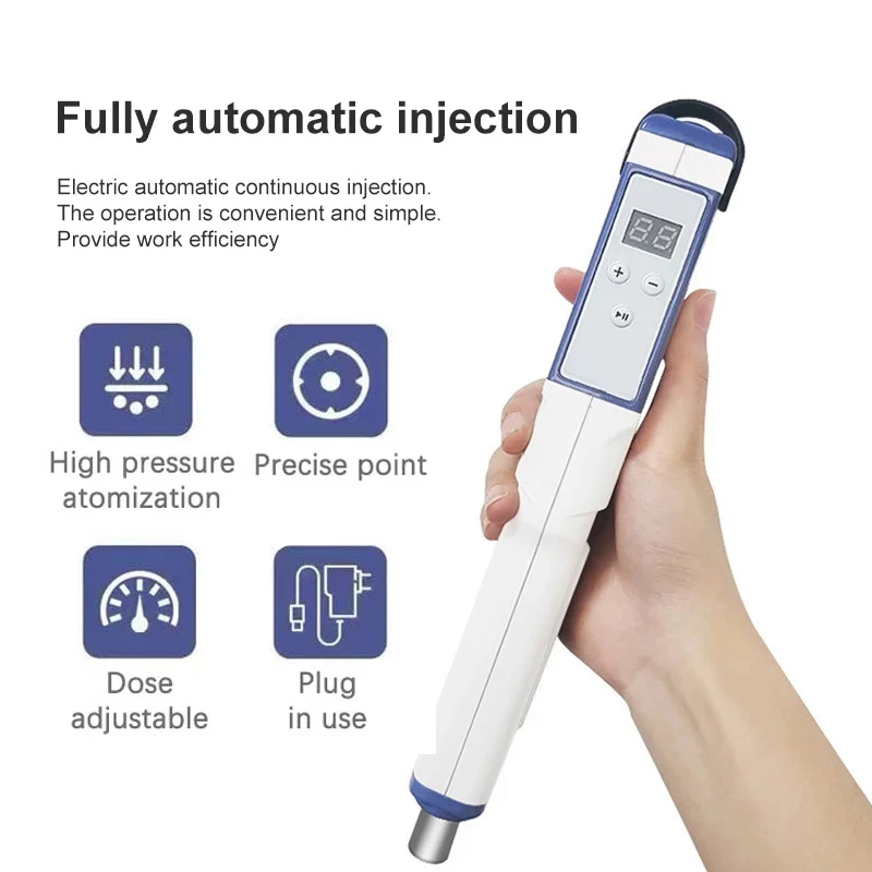 Electric 0.3ml Auto Hyaluron Pen Lip Injection with High Pressure Hyaluronic Acid Pen Beauty Injector Removal Wrinkle Anti Aging