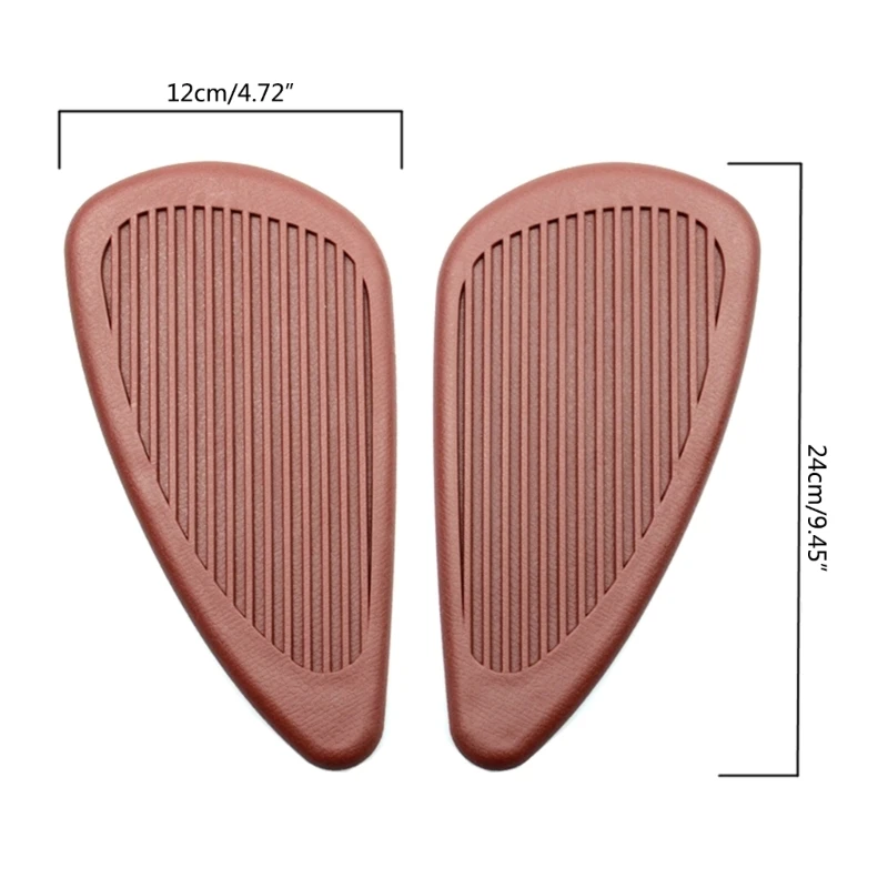 ملصق خزان الوقود للدراجات النارية العالمي وسادة حماية خزان الوقود الأيسر والأيمن