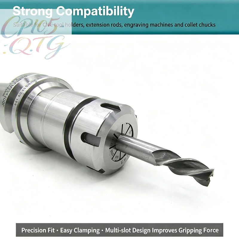 Hot Sale ER20 ER Spring Collet Chuck 0.005mm Accuracy 0.008mm For CNC Milling Tool Holder Engraving Machine Spindle