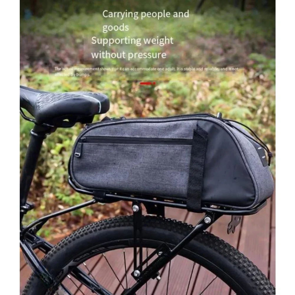 自転車リアラックディスクブレーキ用アルミ合金自転車ヘビーデューティーカーゴ荷物キャリア棚ヘビーデューティーカーゴサイクリングアクセサリー