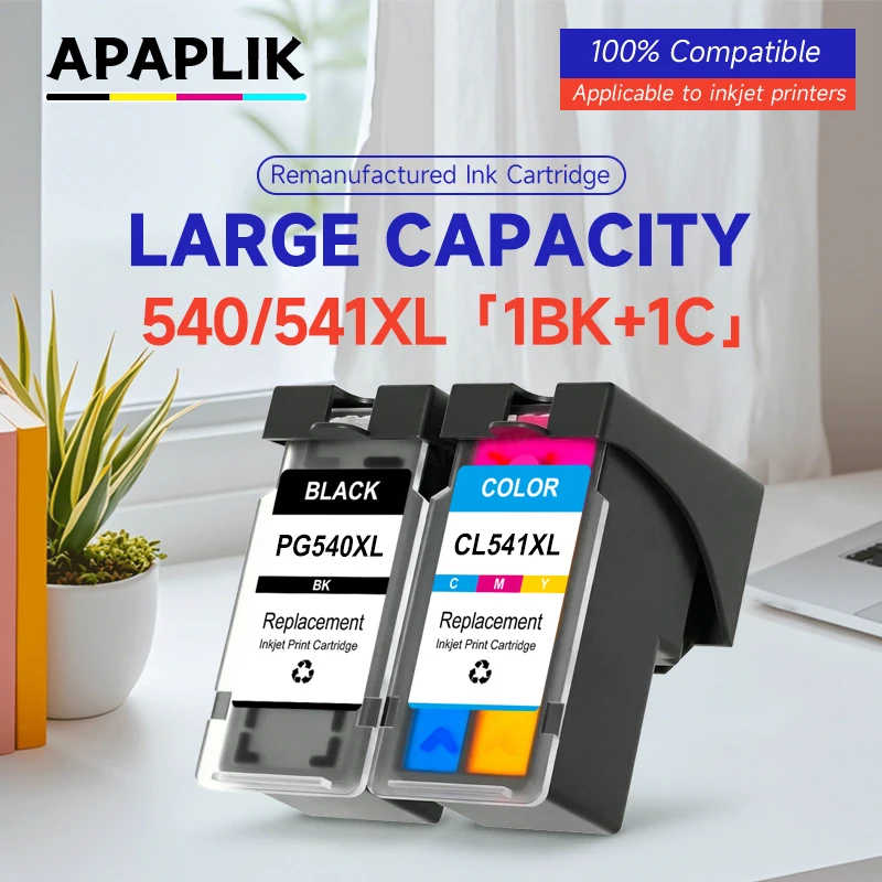 PG540 CL541 Refill Ink Cartridge Full Ink cartridge PG 540 541 For Canon Pixma MG4250 MG3250 MG3255 MG3550 MG4100 MG4150 Printer