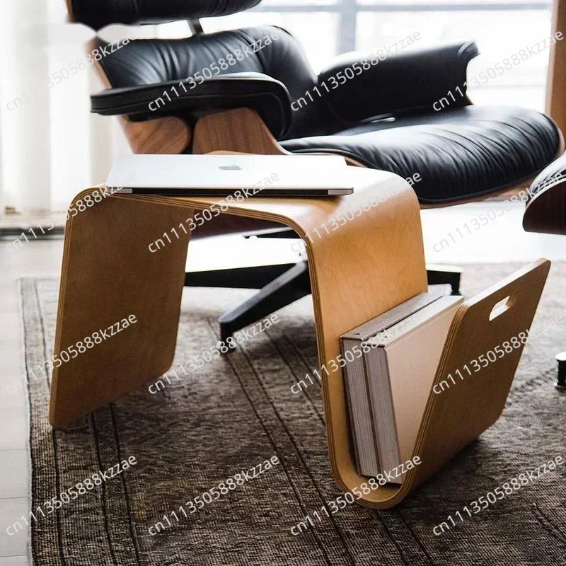 Minimalist Nordic Coffee Table Chic Solid Wood Centerpiece Ideal for Living Rooms and Balcony Corners Simple and Elegant