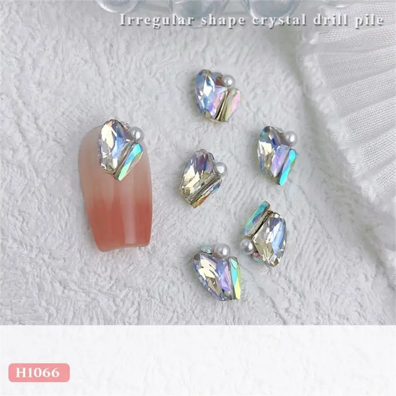 Taladro de cristal único, taladro de uñas Popular, manicura, taladro de mariposa de moda, joyería de cristal de uñas, diamantes de imitación, debe haber