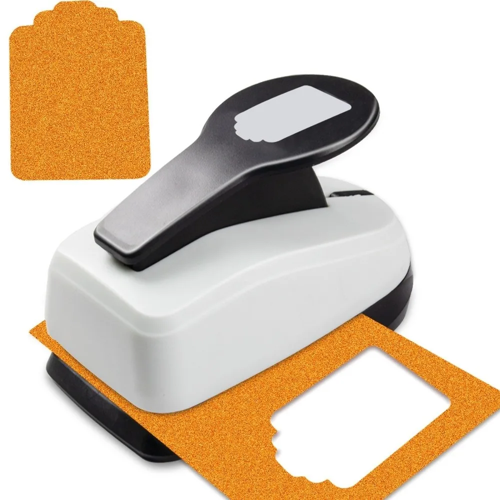 Student Square Punch Paper Hole Puncher Extra Large Any Size Tag Maker Tab Maker Precision Corner Cutter School Office