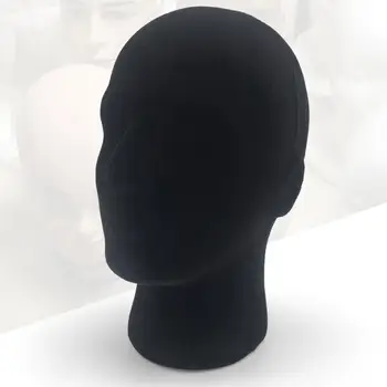 Foam Mannequin Head Model Hat Cap Wig Glasses Display Stand Rack Stable Base Shopping…