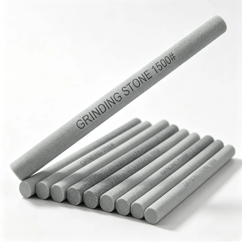 1pc Round Oilstone Strip Portable Knife Sharpening Stone For Knife Grinding Grind Tools Grinding Polishing Abrasive Strip
