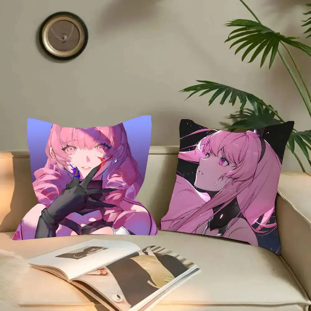 Ayla Role Playing Mobile Game PGR Pillow Case Fashion Square Pillowcase Bedroom Sofa Room Ins Decoration Leisure