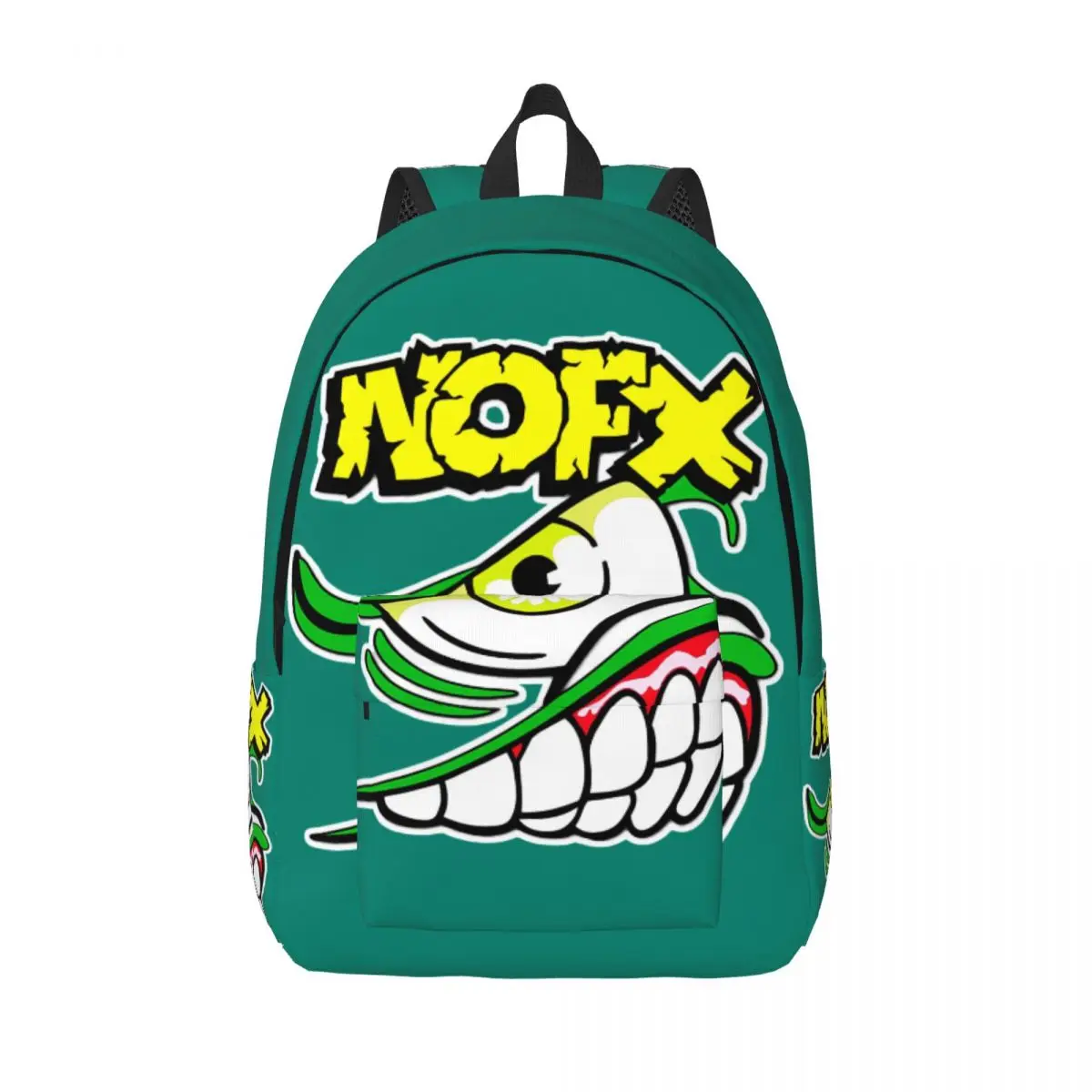 

Сумка N-Nofx в стиле панк-рок для девочек, персонализированная дорожная сумка для подарков, сумка для книг с застежкой-молнией
