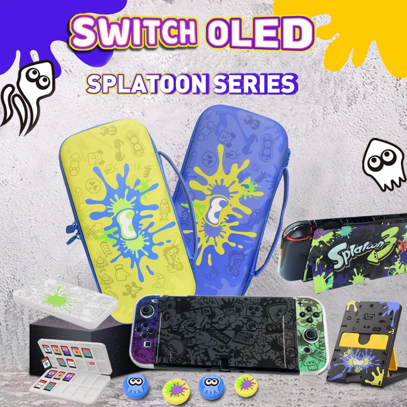 ¿Por qué el bolso de almacenamiento estilo Splatoon es la mejor opción para tu Nintendo Switch OLED en 2024?