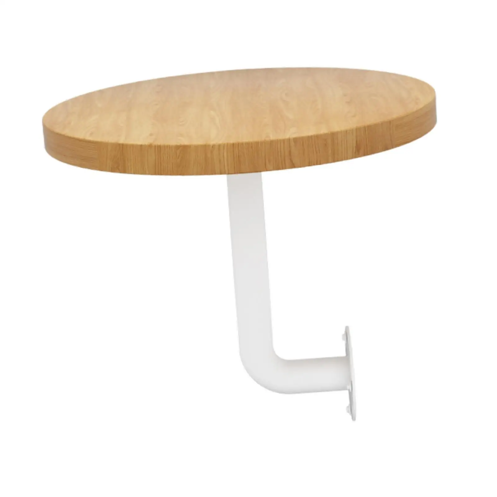 Multipurpose Wall Mounted Desk Small Round Table Modern Minimalist for Cafe Bedroom Kitchen Balcony