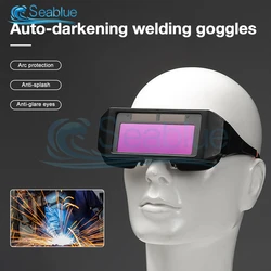 Automatic Dimming Welding Glasses Argon Arc Welding Solar Goggles Special Anti-glare Glasses tools For Welders Automatic Dimming