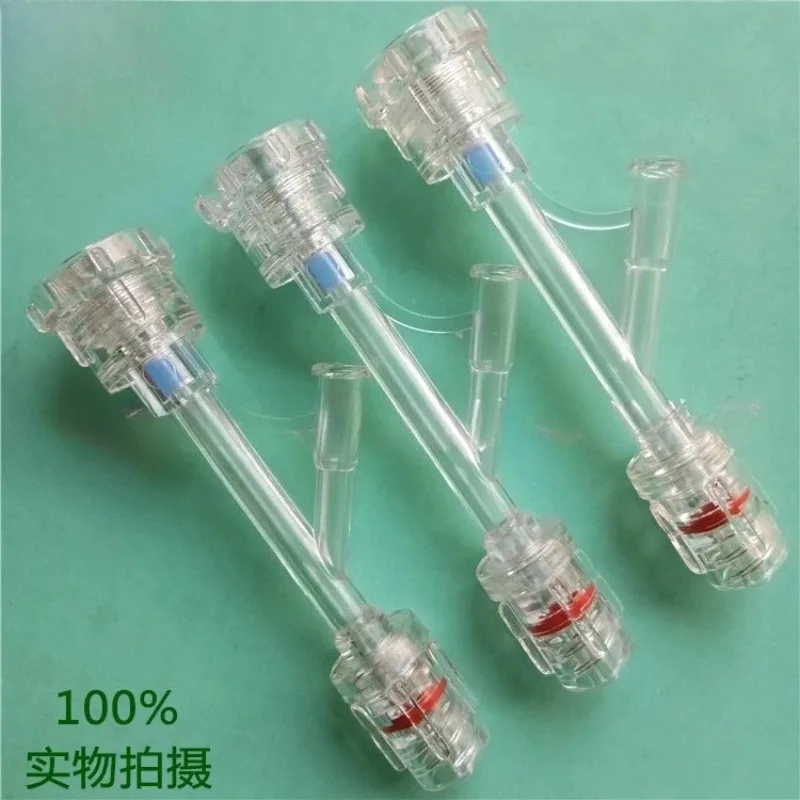Y-Type 3-Way Plastic Luer Quick Connect Pipe Adapter Hose Connector