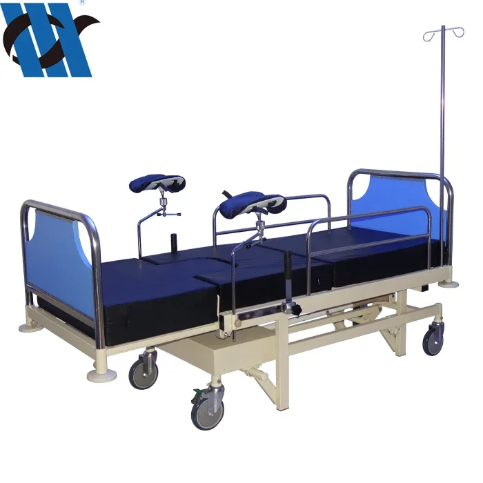 

Bdop10 Adjustable Hospital Manual Gynecological Examination Bed Medical Patient Obstetric Delivery