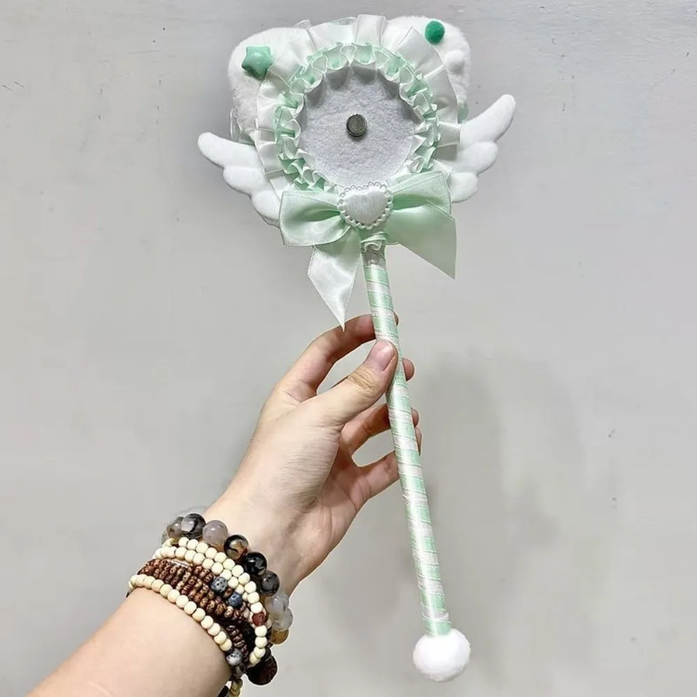 Cat Ears Magnetic Anime Badge Holder Stars Love Heart Badge Magic Wand Creative Exquisite Badge Display Stick