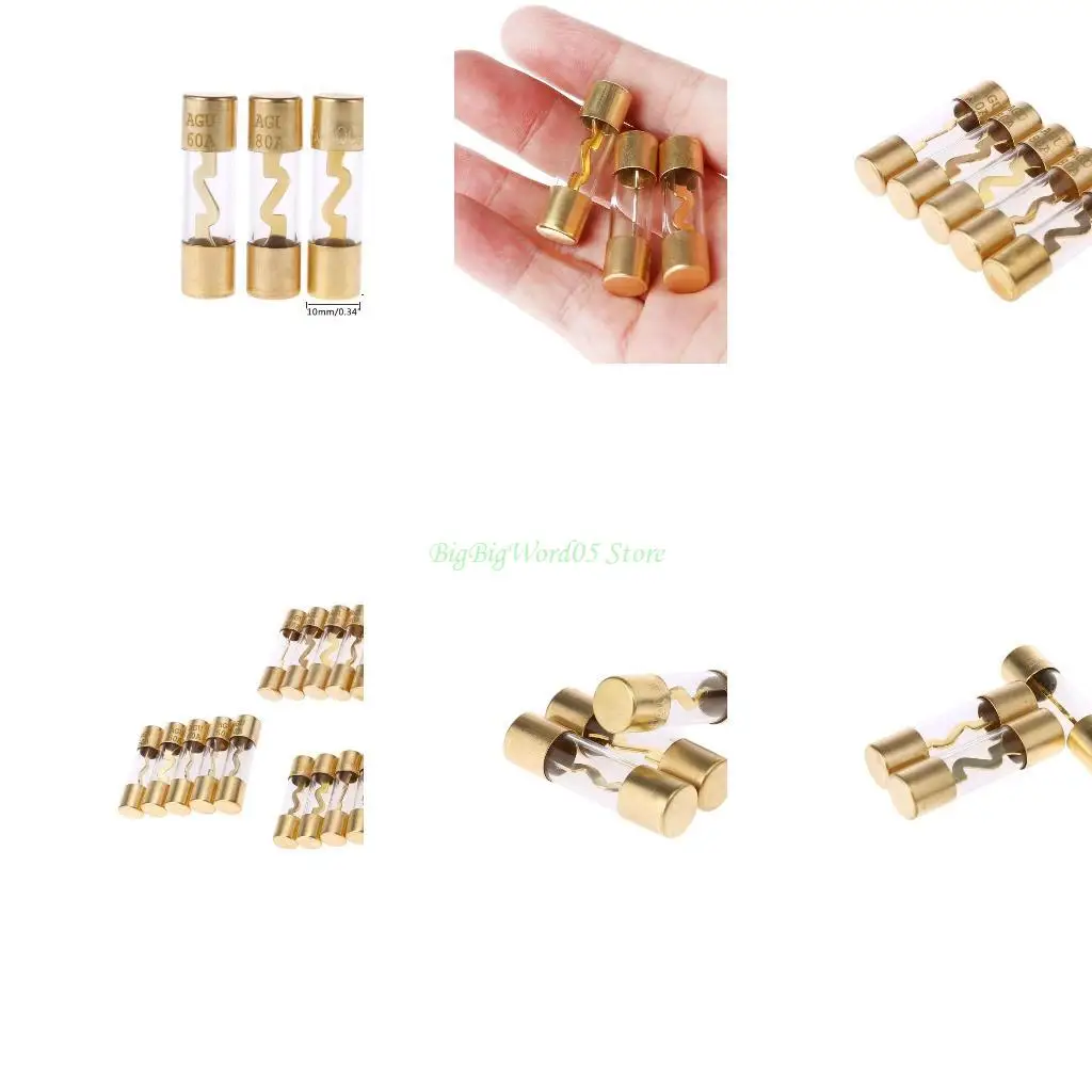 24TE 5Pcs Gold Plat…