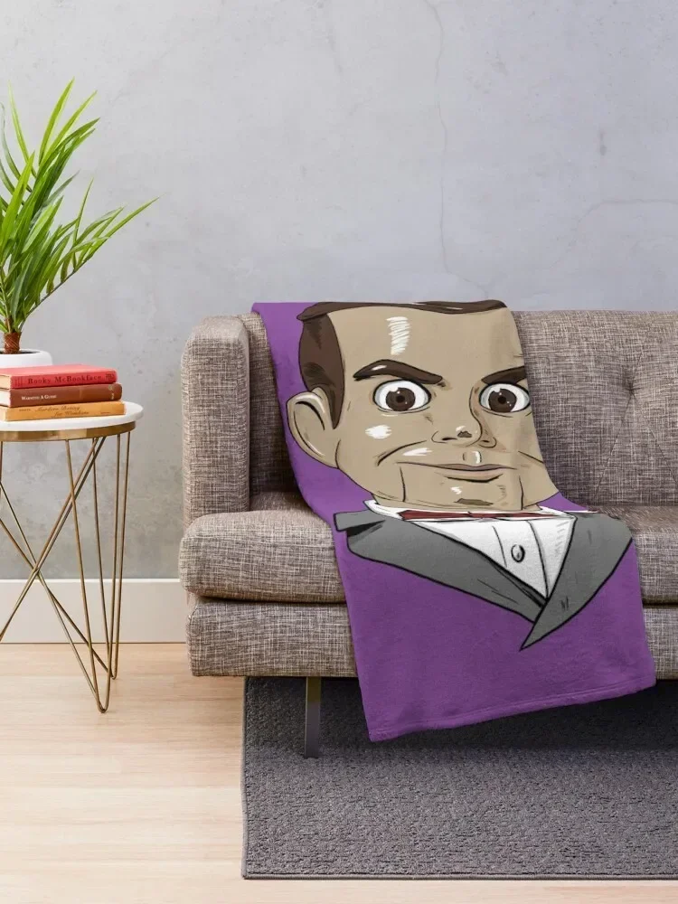 Slappy the Dummy Throw Blanket Camping For Sofa Thin Blankets