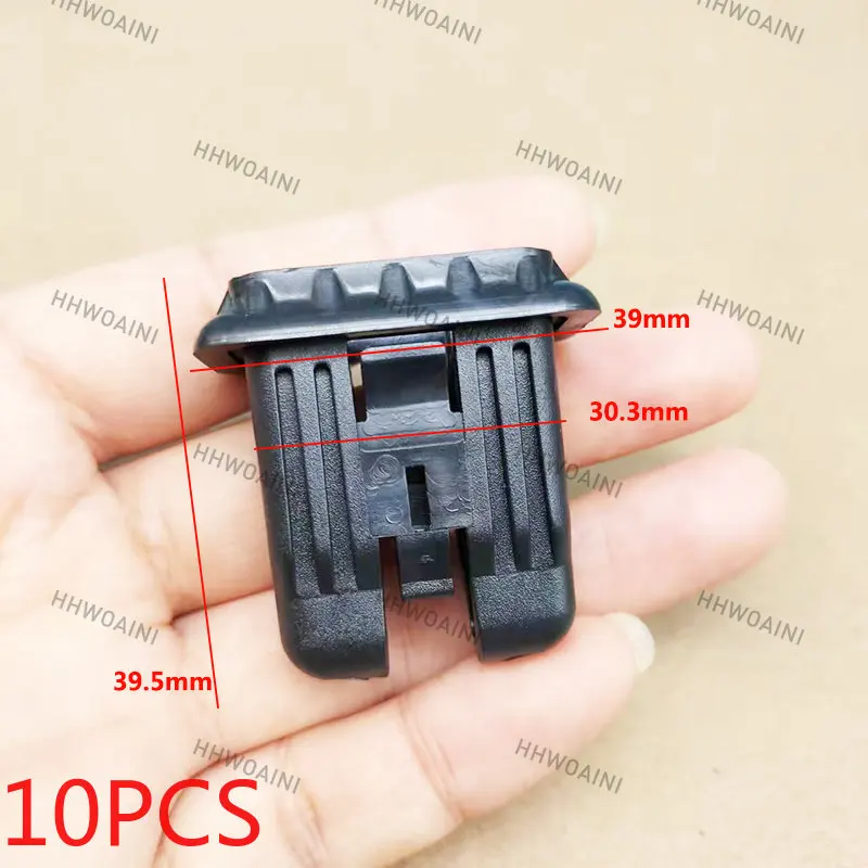 

10PCS For Porsche Panamera Cayenne Car Plastic Accessories Rear Seat Cushion Quality Clip Card