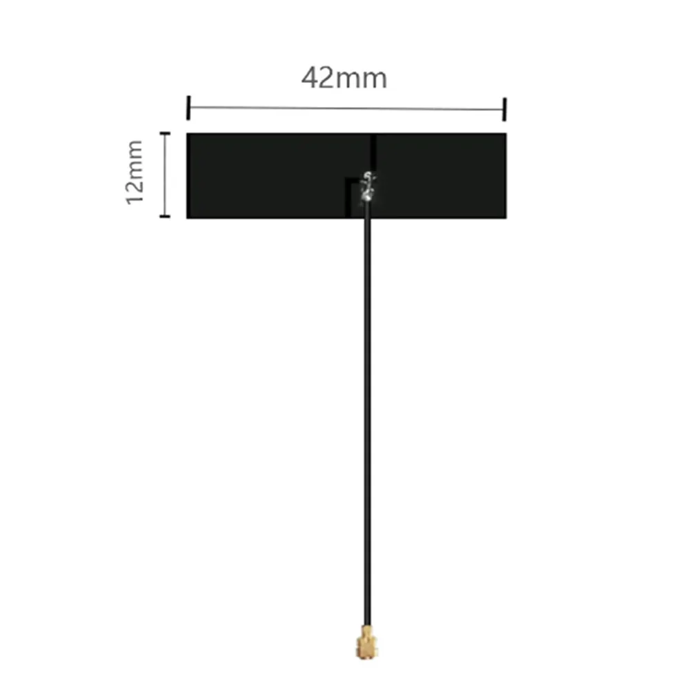 5PCS 2.4G 5DB WIFI ZigBee Bluetooth Module Antenna High Gain Built-in Flexible FPC Antenna MHF1 Female Interface RF1.13mm Cable
