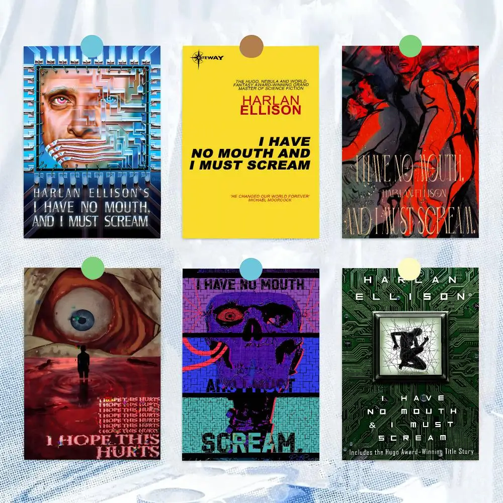 Horror I-I Have No Mouth and I Must Scream Game Poster HD Wall Decor for Bedroom Living Room Dorm Bar Cafe Office Gift
