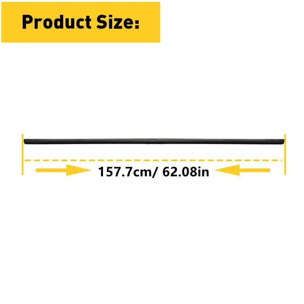 157.7cm For TOYOTA YARIS 2008-2016 VITZ 2005-2016 Car Roof Rubber Drip Side Finish Moulding Seal Strips Trim