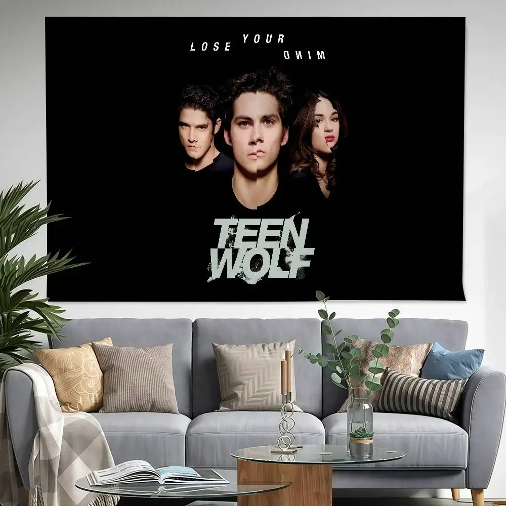 

TV Show T-Teen W-Wolf 150x200cm 60x90cm Flag Decoration Outdoor Picnic Party Home Camping Party Art Hanging Banner