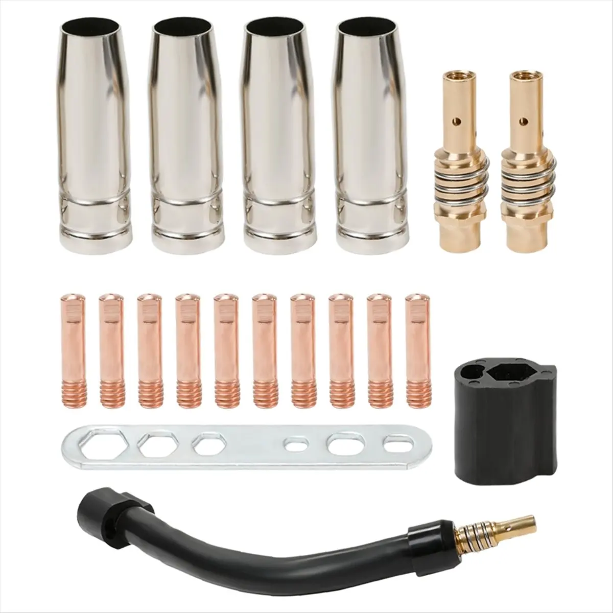 

ABFA 0.8mm Flexible Mig Welding Neck, Flexible Mig Welder Extension Kits, Flexible Mig Extension for MB15 15AK MIG Welding