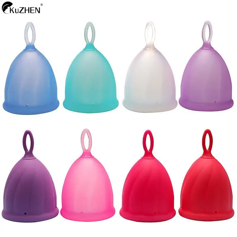 1Pcs Menstrual Cup Hygiener Period For Women Menstruatie Cup Silicone Mestrual Cup Anti-Lateral Leakage Menstrual Cup
