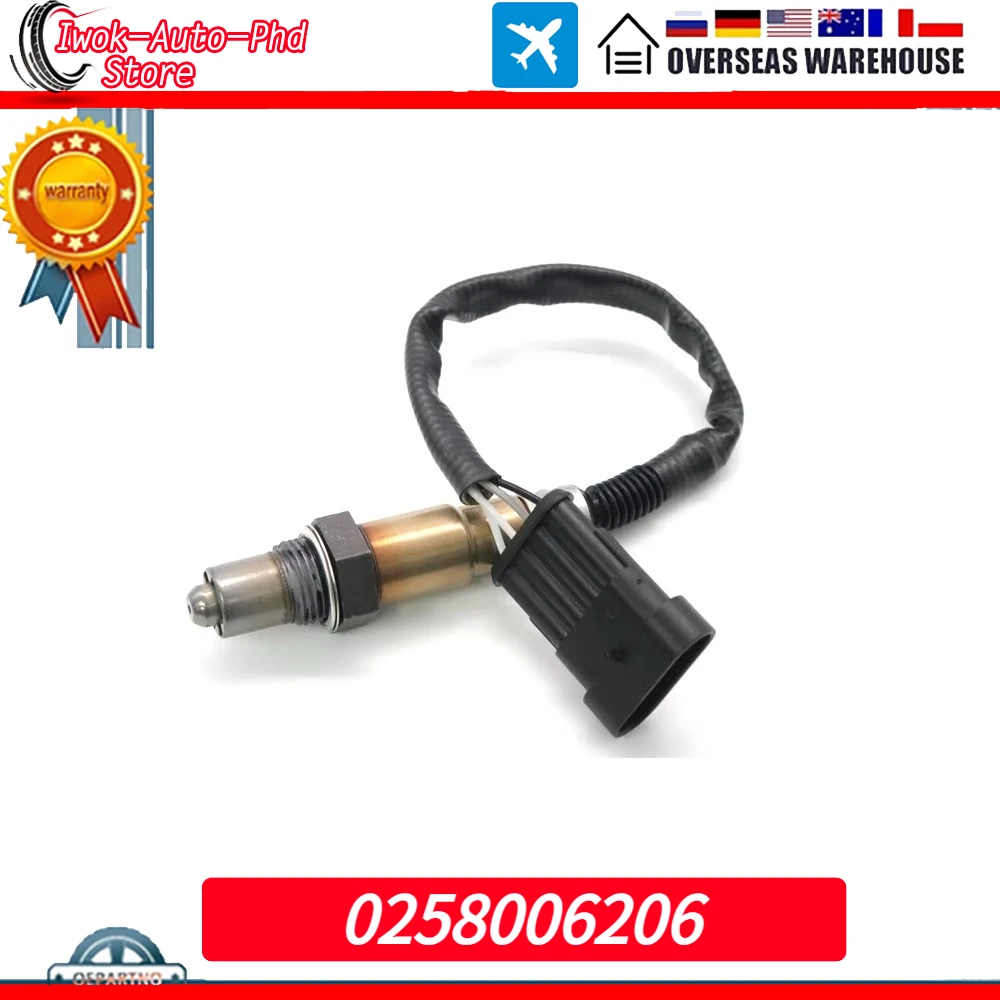 0258006206 New 1x Car Oxygen Sensor For Alfa Romeo 156 GTV Spider Fiat Lancia 0258006731 584344