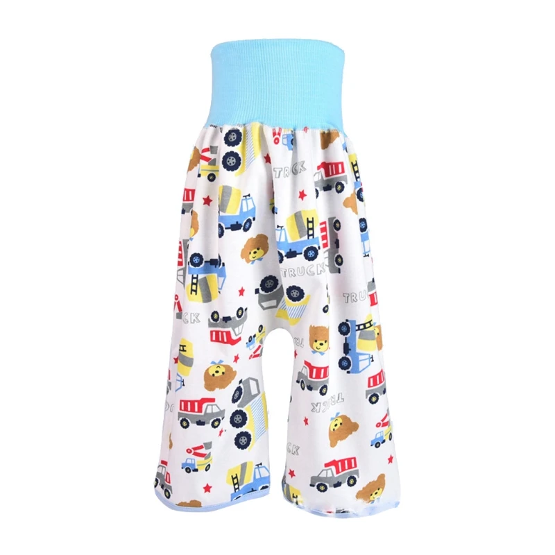 2 in 1 Comfy Children Baby Diaper Skirt Shorts Cotton Anti Bed-wetting Waterproof Absorbent Washable Training Nappy Pants