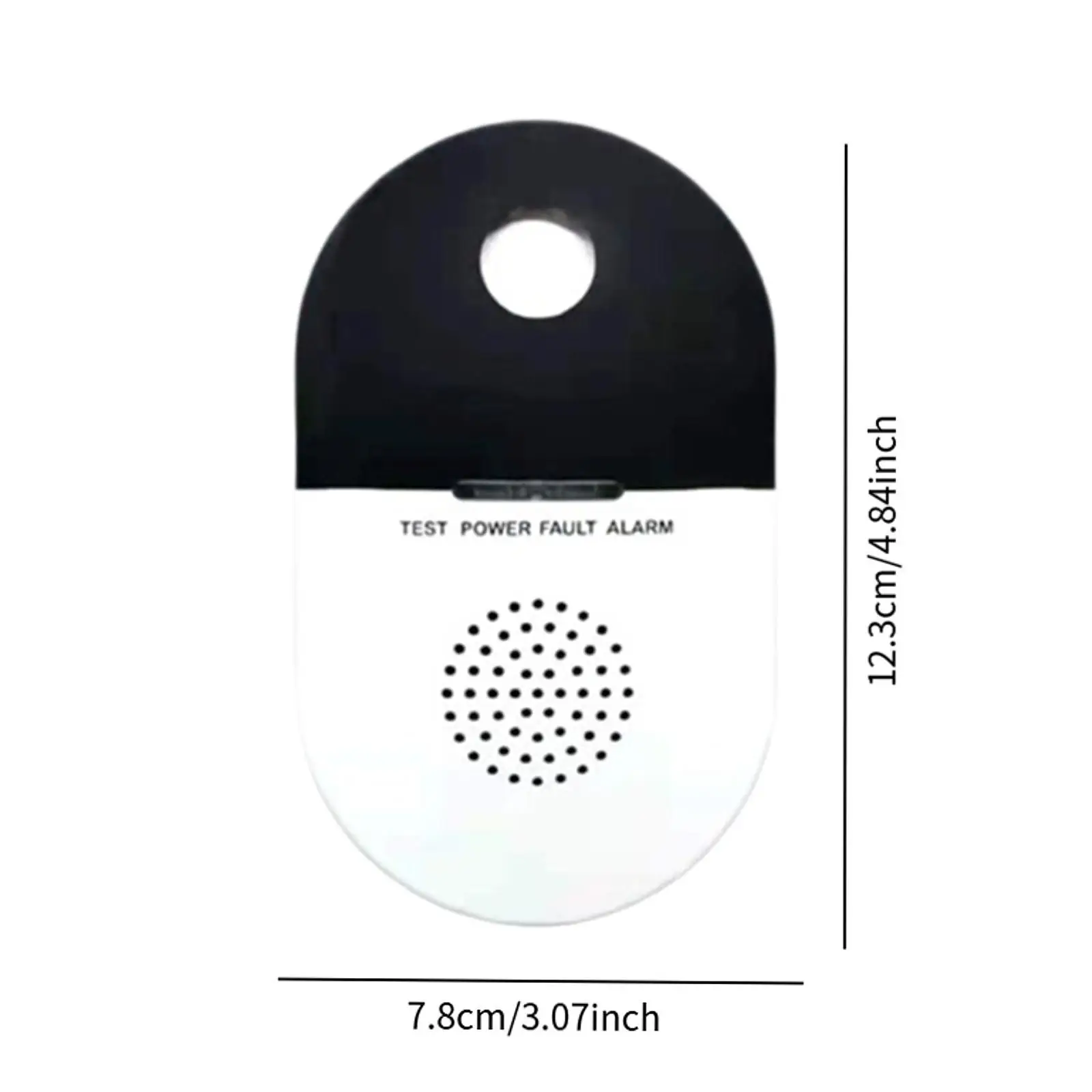 Plugue de alarme de monóxido de carbono doméstico, dispositivo multifuncional, fácil de instalar, acessórios, plugue americano para porão, quarto, viagem, rv