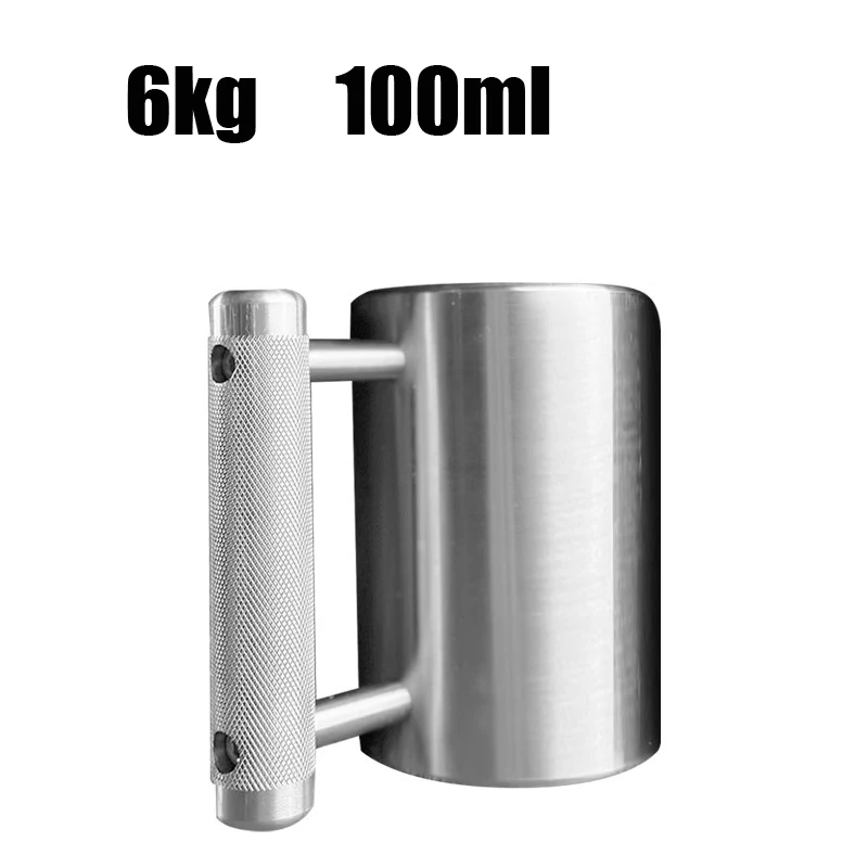6kg ヘビーマグ 13.2lbs ダンベル AISI304 ステンレス鋼素材 100ml