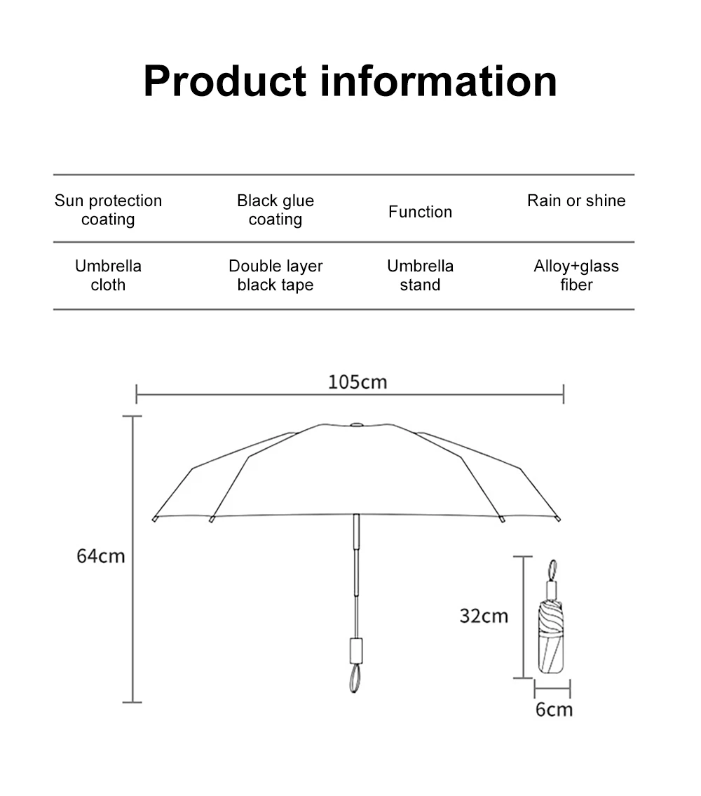 24 Bone Windproof anti-UV Fully Automatic Large Umbrella 3 Folding Ribs Double Umbrella Travel Rain Men Women Umbrellas UPF Gift