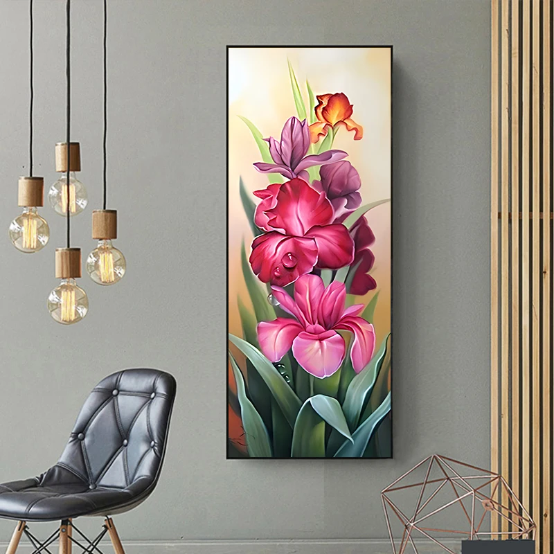 5D Full Square/Round New Diy Diamond Painting Flowers Diamond Embroidery Cross Stitch Kits Mosaic Picture collection Home Decor