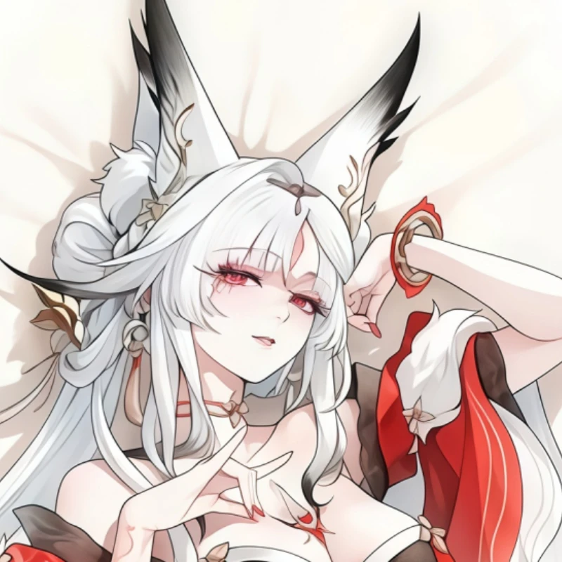 Wuthering Waves  Hsin Dakimakura Hugging Body Pillow Case DIY Custom Peach Skin Two-Side Printed Pillow Cover