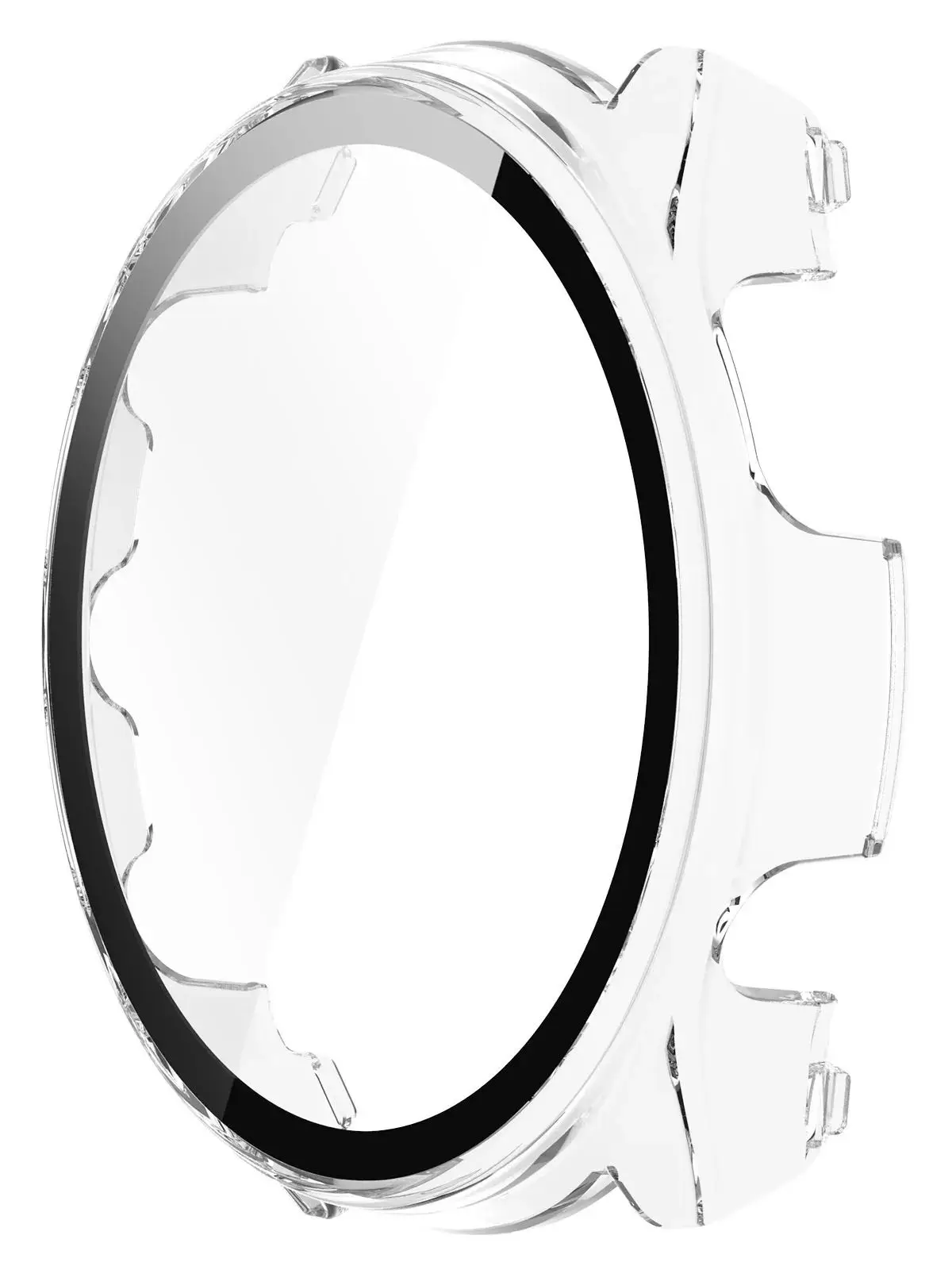 Etui z hartowanego szkła o wysokiej rozdzielczości do zegarka Garmin Forerunner 965 i ochraniacz ekranu do Garmin Forerunner 265 265S — zdjęcie produktu 7