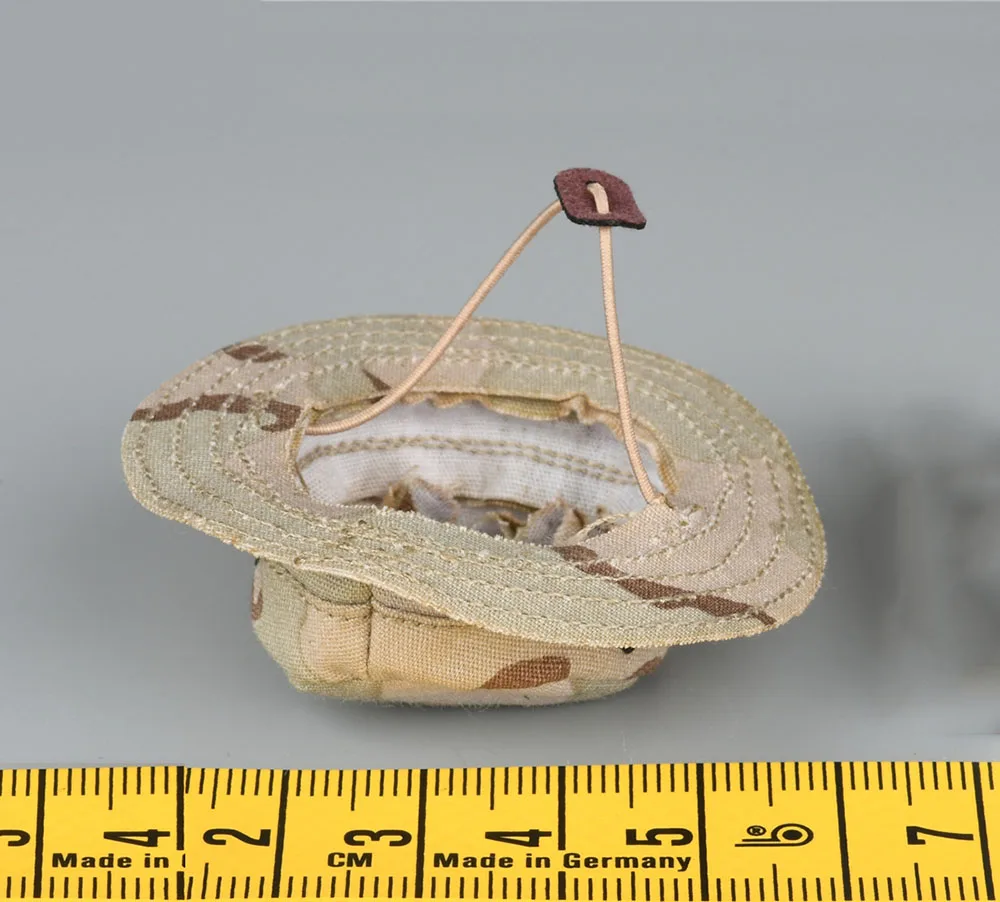 DAMTOYS 1/6 DAM 78085 Navy Seals SDV Team 1 Operation Desert Camo Boonie Hat Caps For 12inch Action Figure Collectable