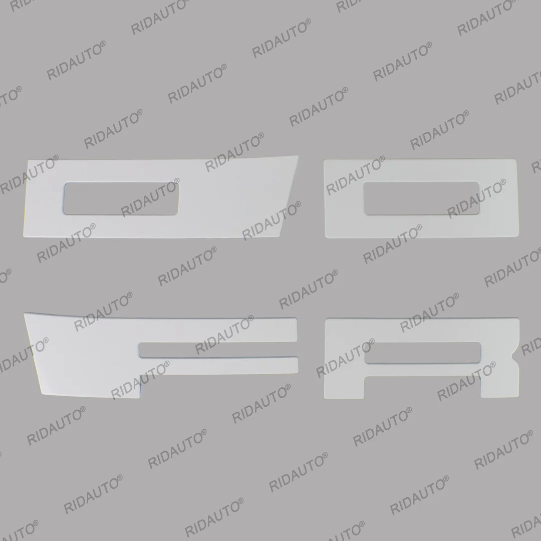 4 Letters Black White Red for Modified Aftermarket Raptor Grill Grille Fit For RANGER 2012 2013 2014 T6 PX1 DIY Upgrade