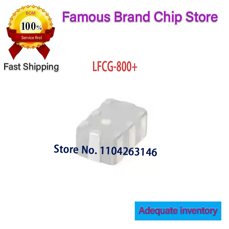 Low Pass Filter Lfcg-800 + Dc-800mhz Mini Circuits Original Genuine 1pcs