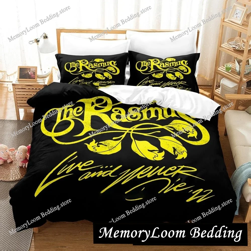 

Popular The Rasmus Bedding Set Single Twin Full Queen King Size Duvetcover Adult Boys Bedroom Anime Bed Sheet Set
