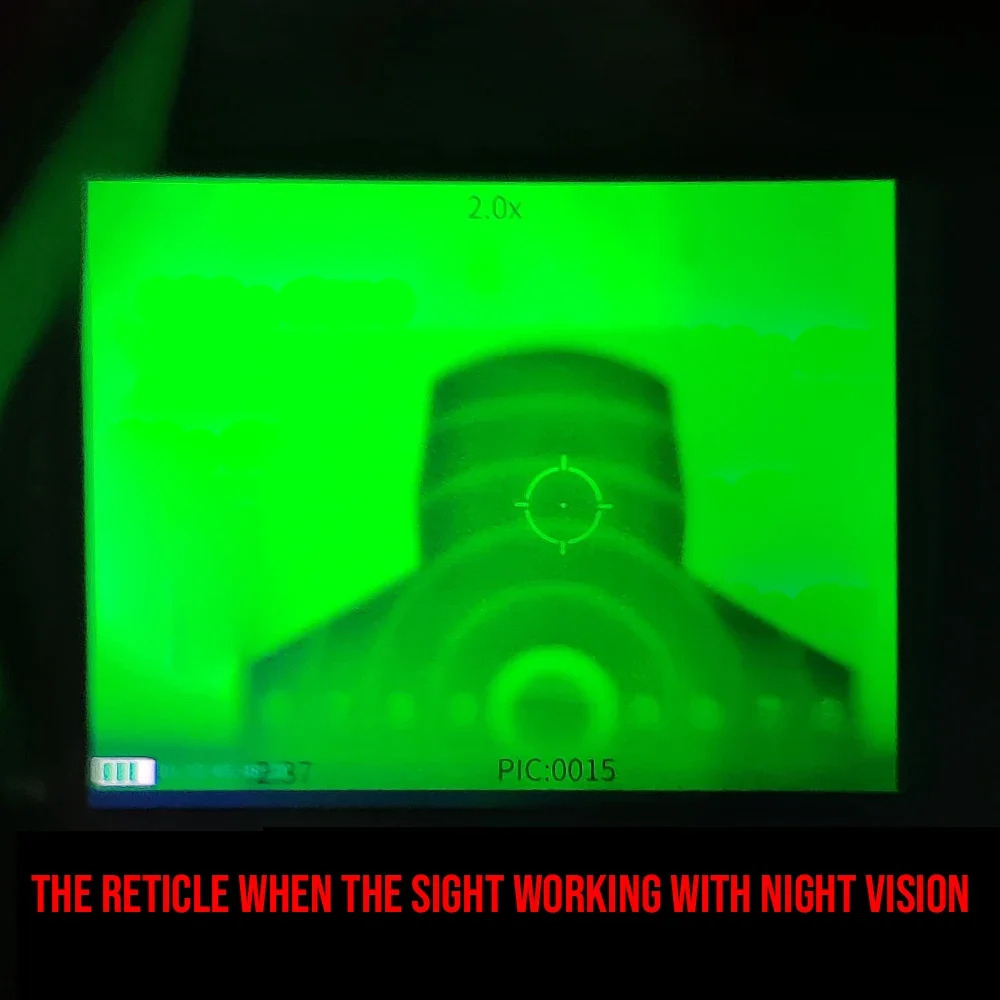 منظار مجسم للصيد المحارب المقدس ، S1 ، وظيفة hnv ، مشهد نقطة حمراء ، علامات أصلية كاملة للأسلحة الحقيقية