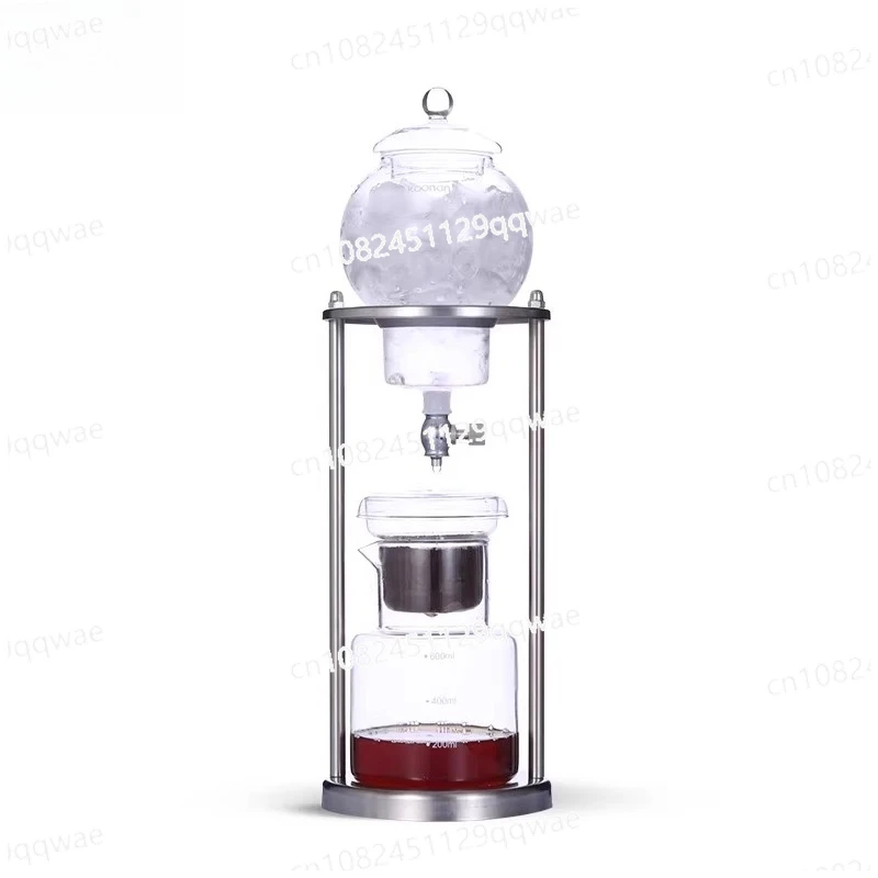 

Coffee cold brew pot Household ice brew coffee pot, small ice drop coffee drip pot Extract tea