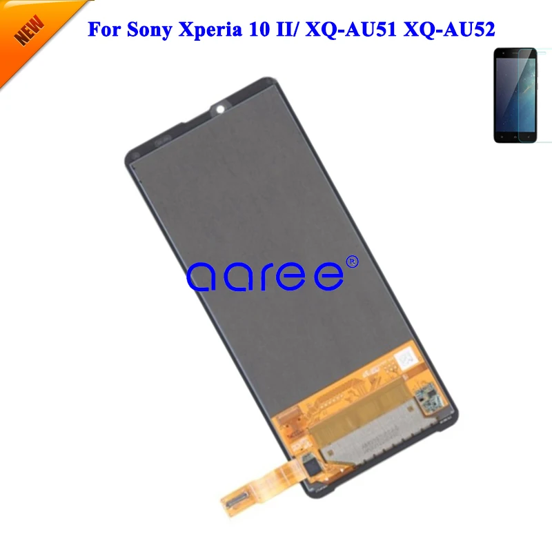 AMOLED Original LCD For Sony Xperia 10 II LCD Display For Sony Xperia 10 II XQ-AU51 Screen Touch Digitizer Assembly