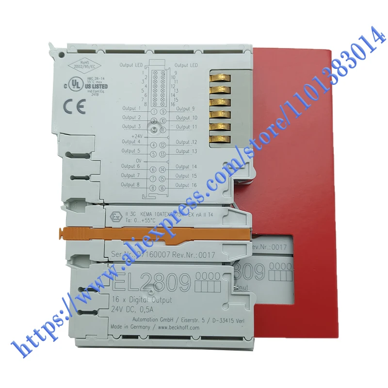 100%NEW ORIGINAL 1 Year Warranty EL2809 Module.